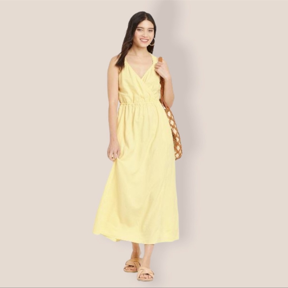 Universal Thread linen Maxi Dress NWT
